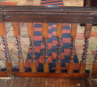 The communion rails March 2012
